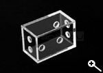 sealed container with quarter inch thread